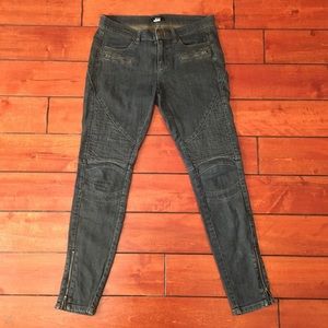BDG Moto Detailed Jeans